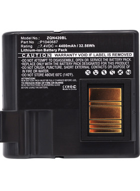 适用Zebra QL420 QL420+ / Plus打印机电池厂家直供AT16293-1