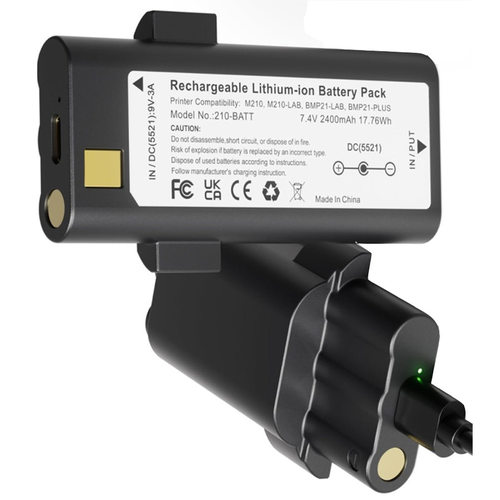适用Brady M210 手持式标签打印机电池BMP21-PLUS-BATT