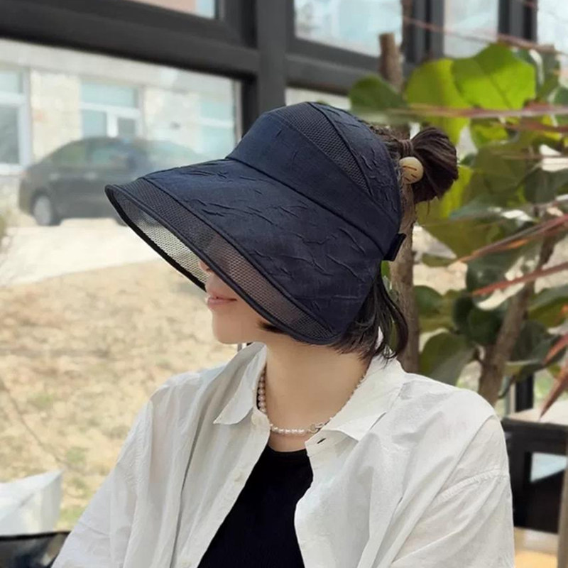夏季防紫外线大檐灯罩防晒帽子女