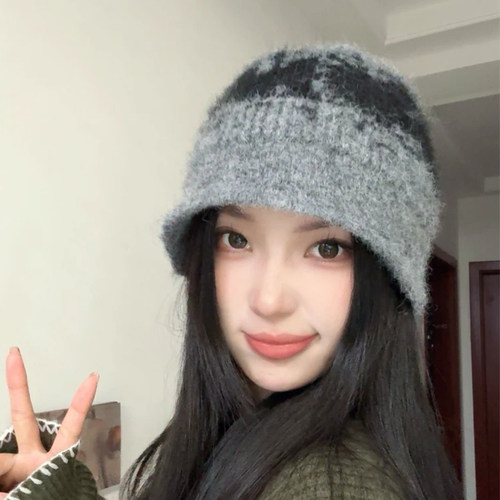 大头围显脸小保暖冷帽