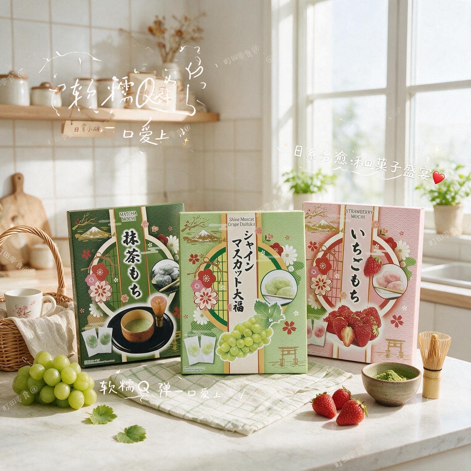 日本进口麻薯来自异域的香甜