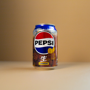 町田零食首发 香港百事可乐LEMON柠檬生可乐碳酸饮料PEPSI