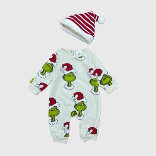 Original2025Christmas onesie原单宝宝圣诞连体衣 baby jumpsuit