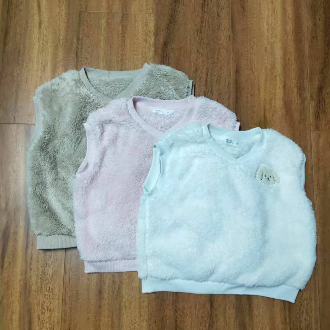 NET原单儿童马甲春秋冬三季可穿，110-160码