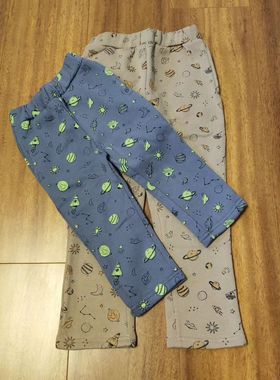 日单Samansa Mos2男童加绒裤子95.100.120码