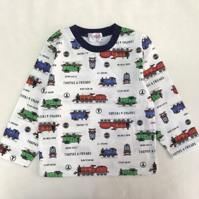 26春迪士卡通圆领多款托马斯满印长袖T恤日单尾货外贸童装