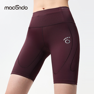 马孔多夏男女跑步运动健身马拉松压缩支撑四分裤7代吸汗速干短裤