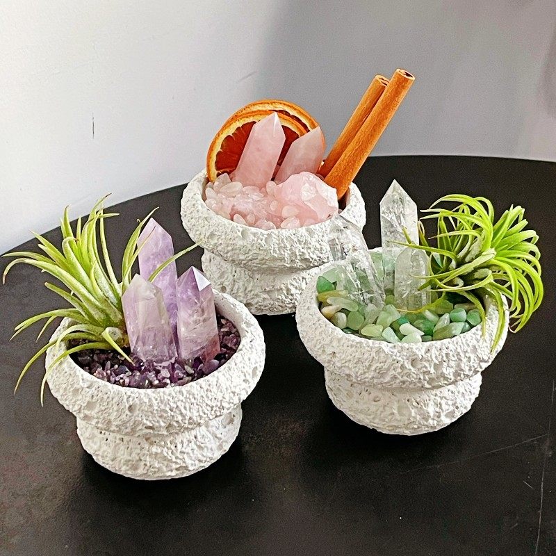 水晶疗愈系盆栽微景观天然玉石盆景办公室桌面创意绿植礼物紫水晶,家居饰品,装饰摆件,淘宝优惠券,粉丝福利购,淘宝优惠卷