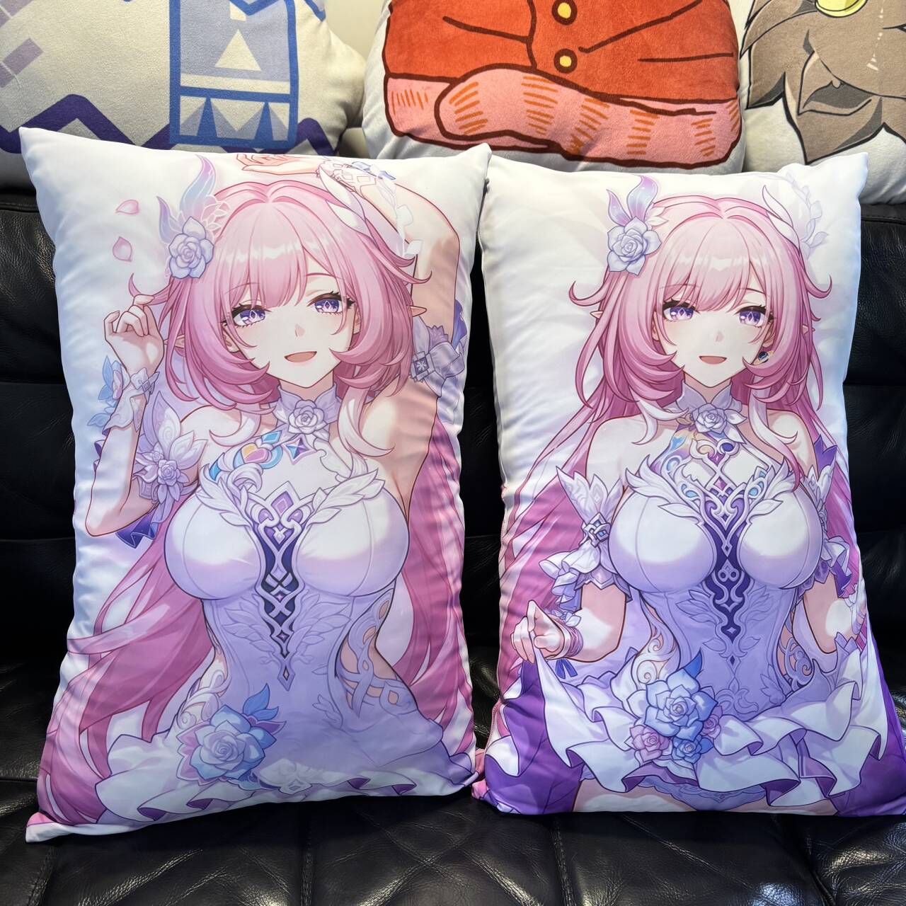 现货 昔涟 动漫周边半身抱枕含芯35X55cm靠垫沙发靠枕双面图2way