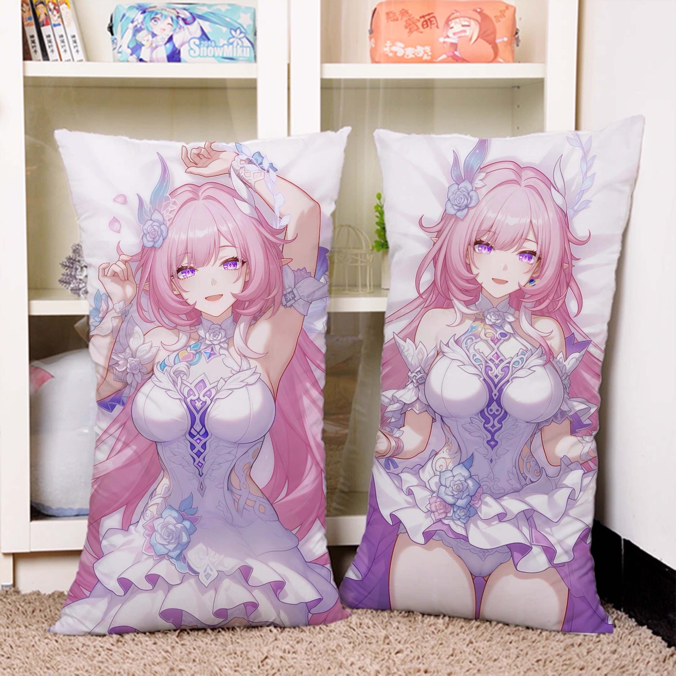 萌影星穹铁道 昔涟 动漫周边半身70X40抱枕35X55靠垫抱枕沙发靠枕