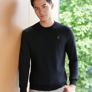莫代尔长袖 利家男装 2024年秋季 时尚 9013S T恤圆领卫衣24QTX9012S