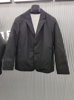 利家冬季商务男装羽绒西服男士西装羽绒服轻薄单西外套G4DBR2041Y