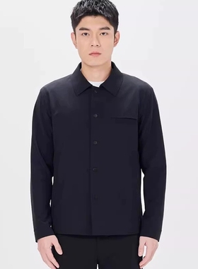 24CFY0011Y 0012Y 利家春秋翻领单排扣短款风衣外套男士24年新款