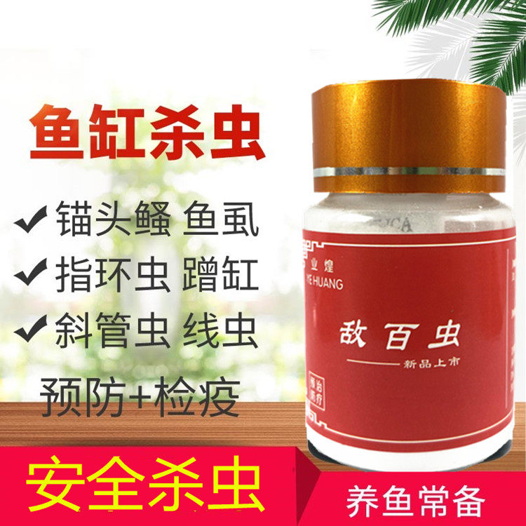 鱼缸水族鱼用杀虫杀菌消毒杀蛋白虫鱼虱体外寄生虫鱼缸鱼药杀虫药