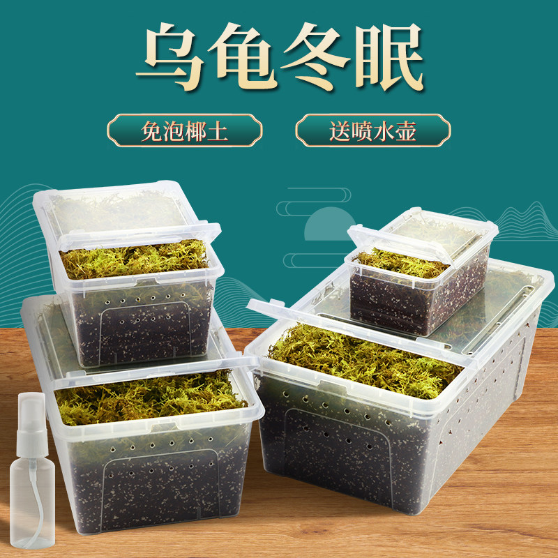 爬宠垫材苔藓保湿乌龟冬眠青苔过冬用品椰土砖草龟巴西龟过冬小窝,宠物/宠物食品及用品,桌面缸,淘宝优惠券,粉丝福利购,淘宝优惠卷