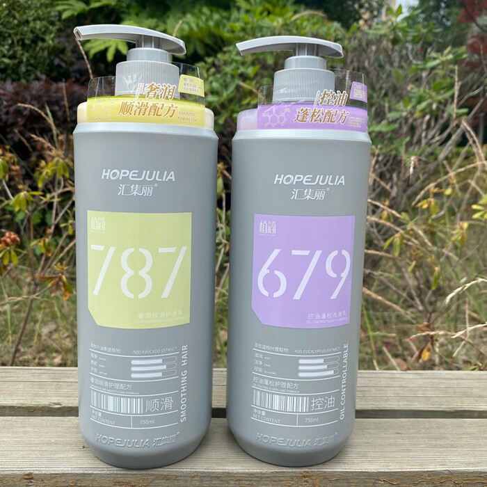 679汇集丽植简洗发水控油蓬松洗发乳洁净去油轻盈舒爽洗发露护发