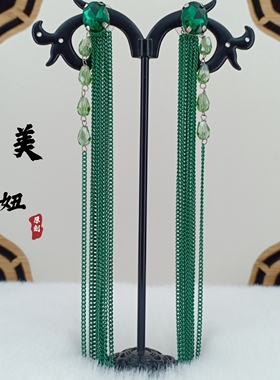 原创设计手工串珠耳环女小众高级感气质耳饰2026新款爆款