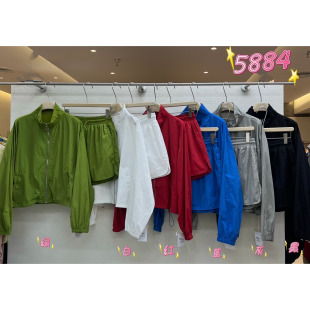 两件套 胖mm慵懒休闲风立领防晒外套短裤 WE女5884春夏韩版 宽松大码