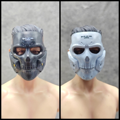 现货-死亡搁浅面具 硬汉 小岛秀夫 1/6 男女兵人 模型 手办配件