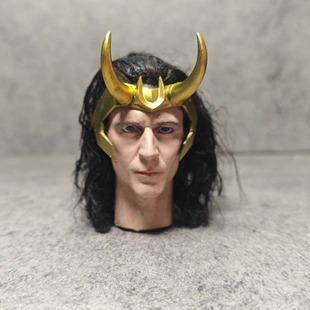 现货-新版洛基头盔1/6电视剧版loki 12寸兵人模型手办非ht