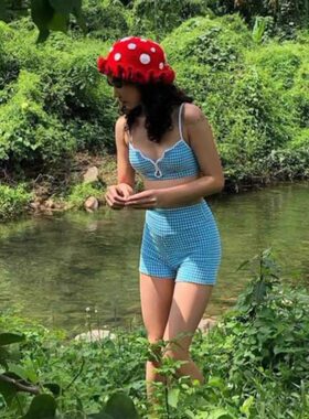 分体泳衣时尚沙滩玩水