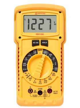 美国安博Amprobe加固型万用表HD110C/HD160C高压万用表防水防尘