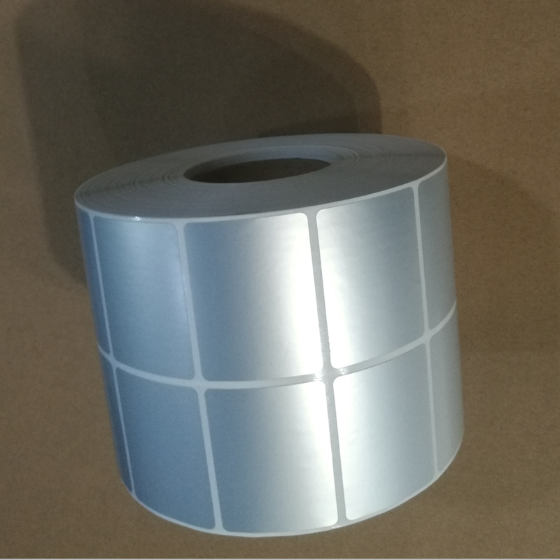 哑银条码纸防水不干胶