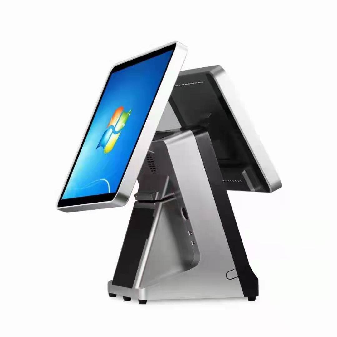 双屏收银机一体机超市便利店扫码烟草云pos奶茶餐饮母婴服装特惠