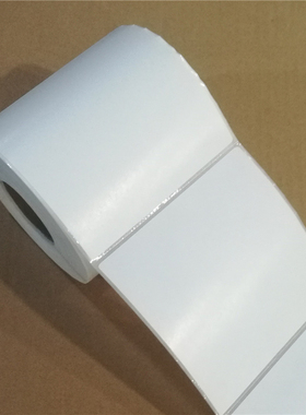 条码纸100X100铜版不干胶纸GT800 ZD GK888T标签打印纸500张热销