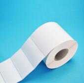 C168 铜版 不干胶纸80X45标签纸TSC244 ZD888T打印贴纸1千张热销