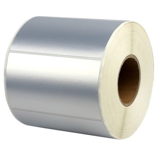 G530防水不干胶标签纸70X50X1000张亚银pet撕不破银龙贴纸热卖