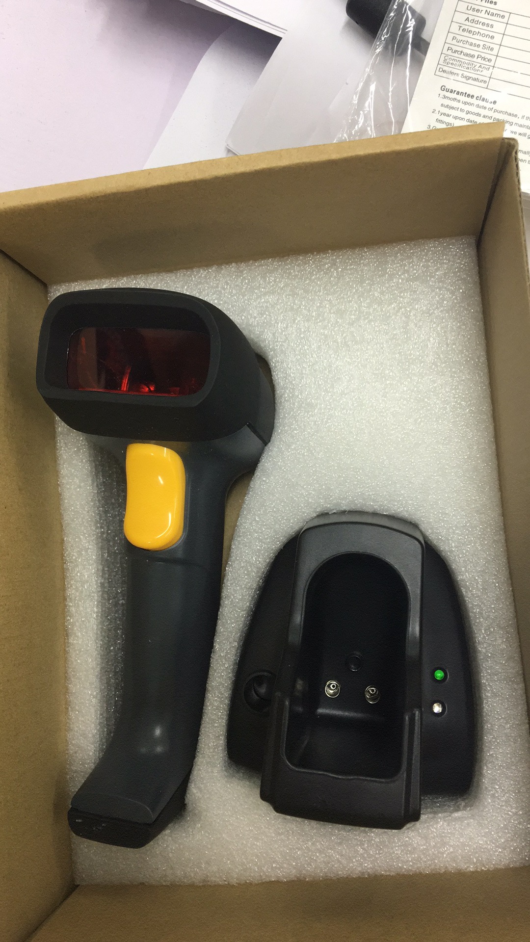 t2008a扫描枪无线长距离扫描器