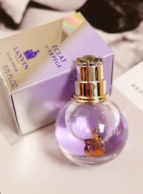 包邮 浪凡光韵女士浓香水4.5ml 自然花果香浓香持久效期至2026.04