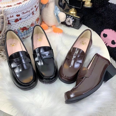 小熊崽制服鞋Jk日系小皮鞋