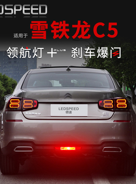 适用雪铁龙C5 天逸C5 AIRCROSS改装LED领航灯泡警示灯爆闪后雾灯