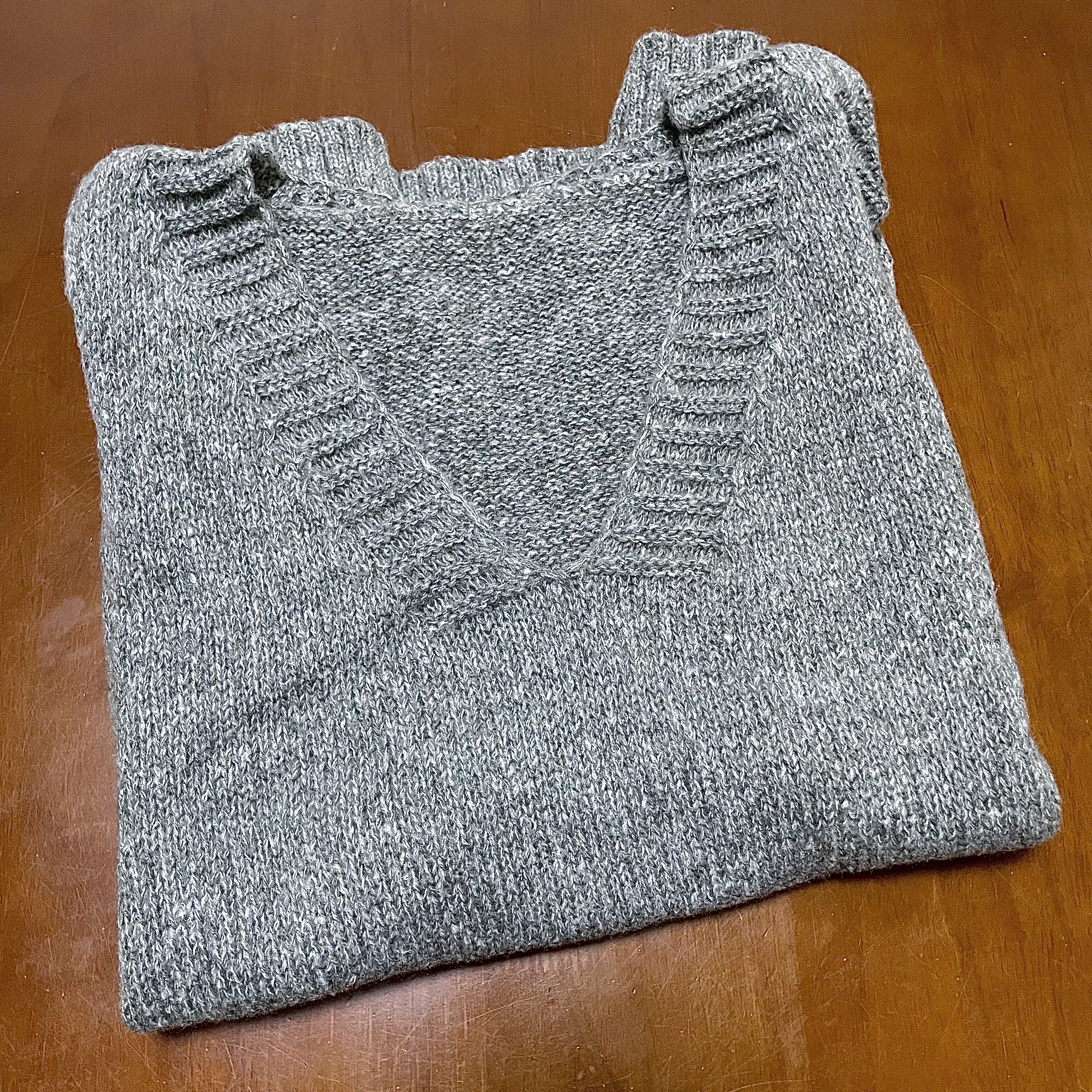 灰色简约通勤款日韩系欧单马甲百搭背心V领 毛毛外贸毛衣