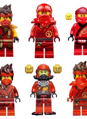LEGO 乐高 幻影忍者 主角凯 njo007 567 706 492 830 643 305龙服