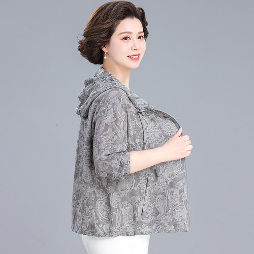 外套妈妈洋气长袖上衣
