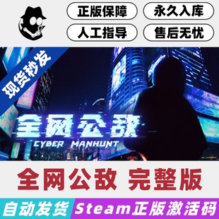 全网公敌完整版 Steam国区激活码 正版CDKey 现货秒发