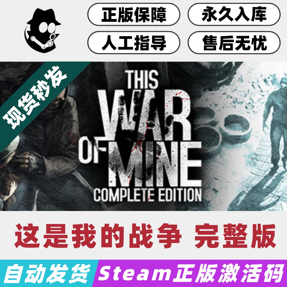 这是我的战争完整版全DLC Steam国区激活码正版CDKey现货秒发-封面