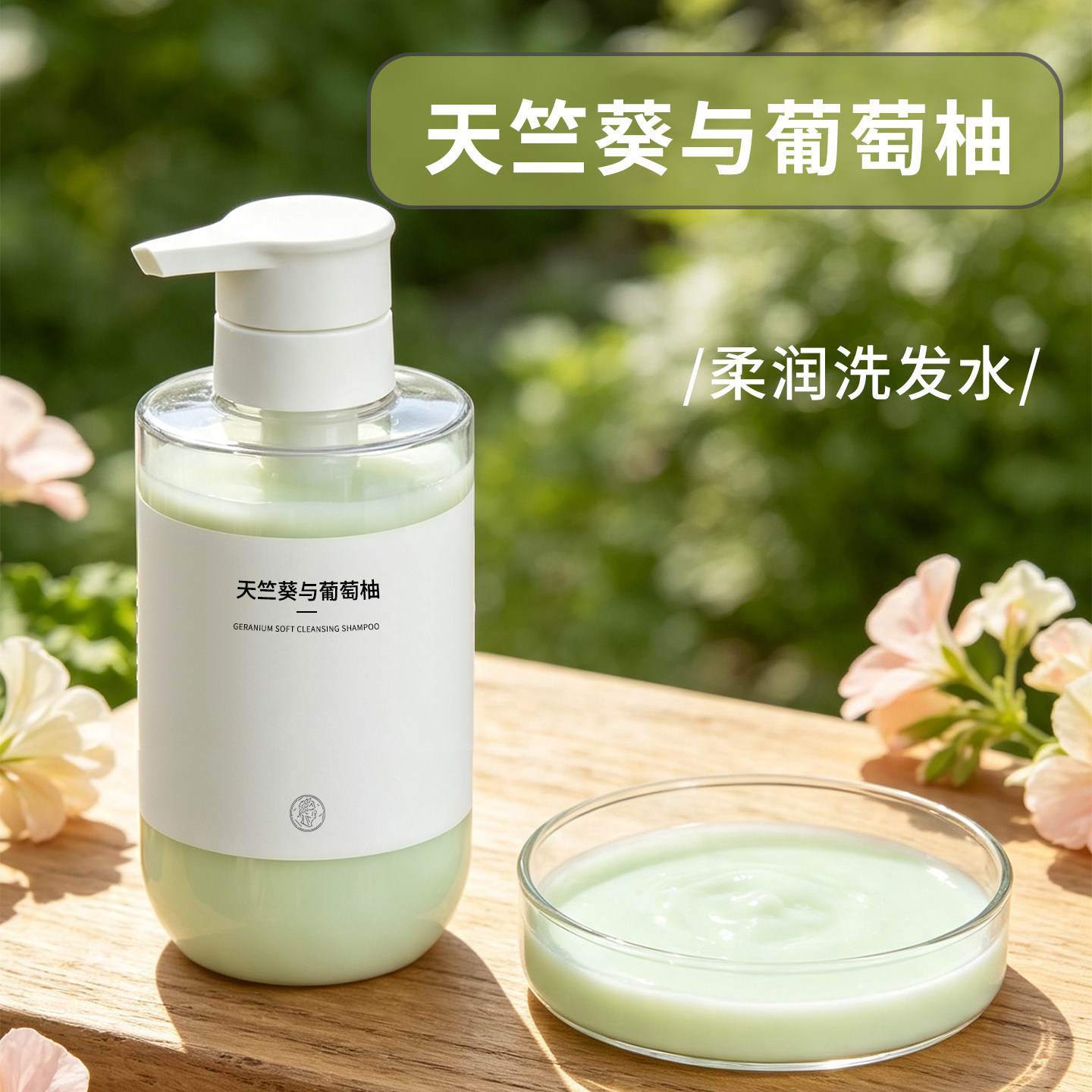 天竺葵葡萄柚氨基酸柔顺洗发水