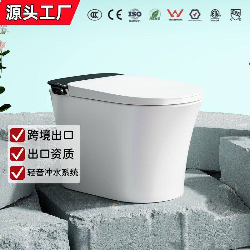 出口美国北美澳大利亚CE认证智能马桶全自动翻盖加拿大泰国CUPC