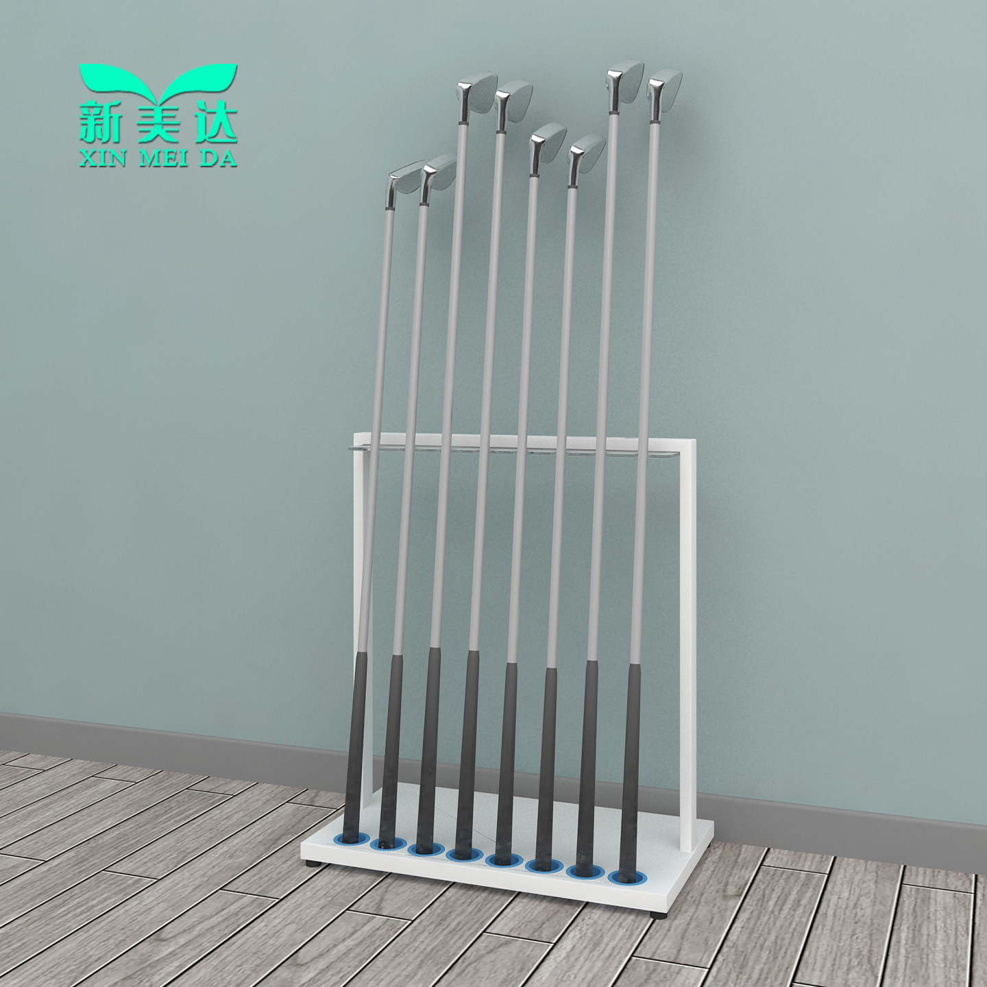 高尔夫球杆放置架高尔夫练习场家用室内靠墙收纳陈列球杆展示架,商业/办公家具,置物架/陈列架/储物架/展示架,淘宝优惠券,粉丝福利购,淘宝优惠卷