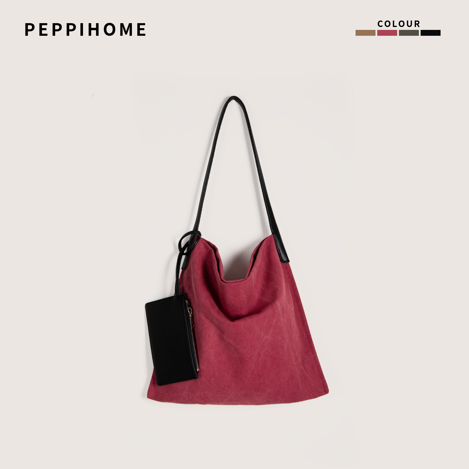 2025秋冬新款大容量百搭单肩包