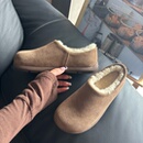 加厚保暖 勃肯鞋 小土豆皮毛一体2025年新款 雪地靴女秋冬包跟穆勒鞋