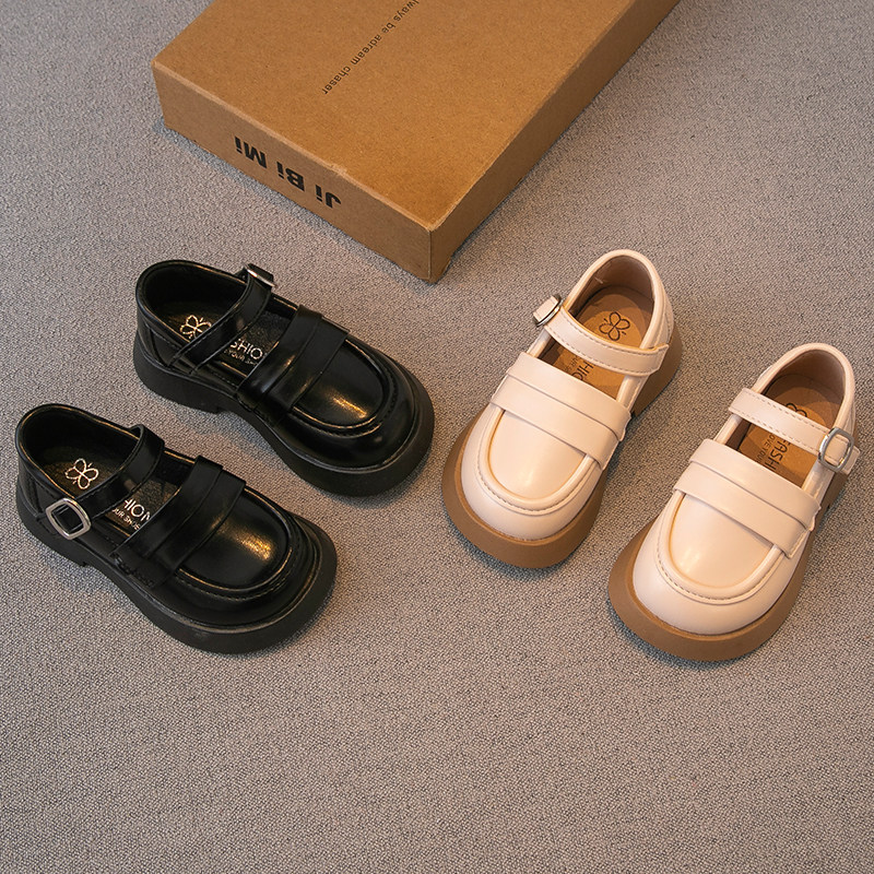 女童皮鞋2026春秋新款儿童鞋子小女孩公主鞋软底豆豆鞋单鞋黑色潮,童鞋/婴儿鞋/亲子鞋,皮鞋,淘宝优惠券,粉丝福利购,淘宝优惠卷