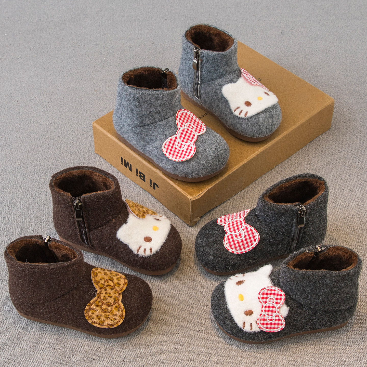 女童棉靴二棉加绒2025冬季新款儿童鞋子女孩卡通宝宝靴毛毛靴保暖,童鞋/婴儿鞋/亲子鞋,棉靴,淘宝优惠券,粉丝福利购,淘宝优惠卷