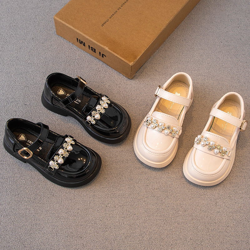 女童皮鞋2024春秋新款儿童鞋子小女孩公主鞋软底乐福鞋豆豆鞋单鞋,童鞋/婴儿鞋/亲子鞋,皮鞋,淘宝优惠券,粉丝福利购,淘宝优惠卷