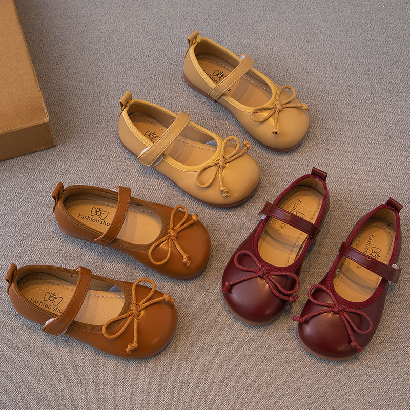 女童皮鞋2024春秋新款儿童鞋子小女孩公主鞋软底豆豆鞋单鞋宝宝鞋,童鞋/婴儿鞋/亲子鞋,皮鞋,淘宝优惠券,粉丝福利购,淘宝优惠卷