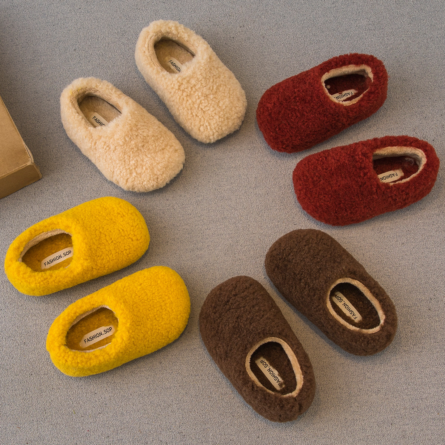 女童毛毛鞋2025冬季新款儿童鞋子小女孩公主鞋二棉加绒豆豆鞋棉鞋,童鞋/婴儿鞋/亲子鞋,棉鞋,淘宝优惠券,粉丝福利购,淘宝优惠卷